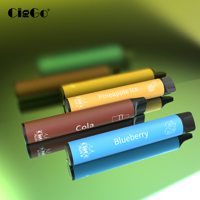 Lychee Ice Flavors Disposable Pod Vape 1500 Puffs Ciggo Plus X