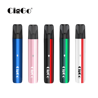 30g Rechargeable E Cigarette 2ml Atomizer Capacity 450mAh Starter Kits