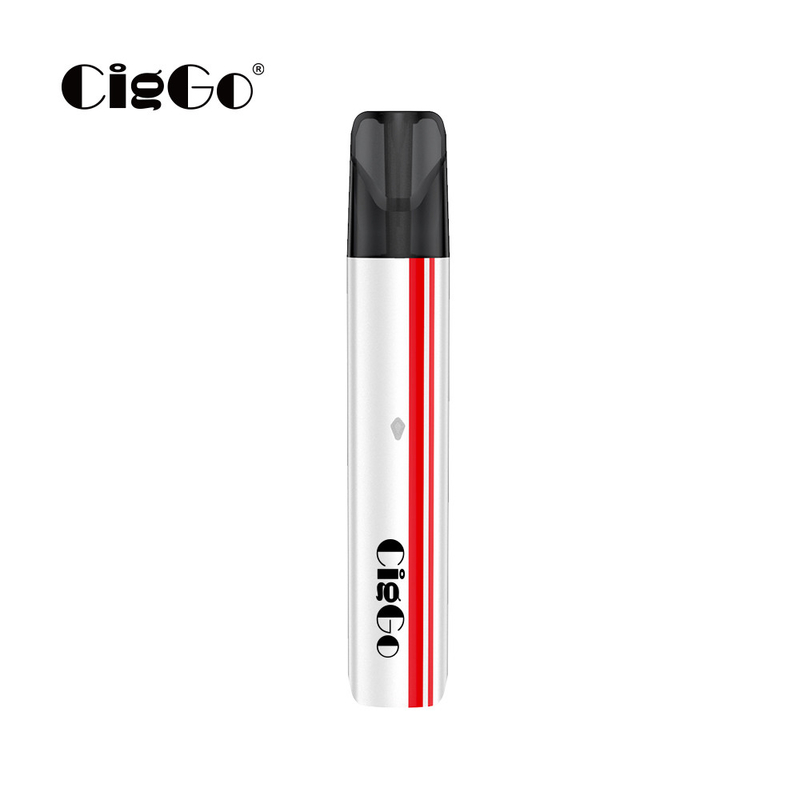 30g Rechargeable E Cigarette 2ml Atomizer Capacity 450mAh Starter Kits